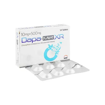 DAPA TAB MET XR 10+500MG
