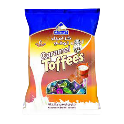 DEEMAH TOFFEE POUCH 250GM CARAMEL