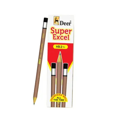 DEER PENCILS SUPER EXCEL 12S