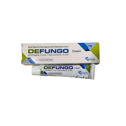 DEFUNGO CREAM 1%/1% 15GM