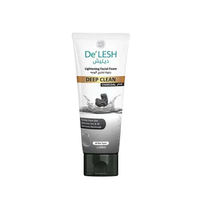 DELESH FACE WASH 100ML CHARCOAL