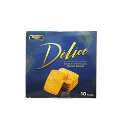 DELICE BISCUITS SUGAR SPRINKLED COCONUT 10PCS