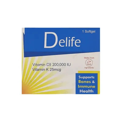 DELIFE CAP 200000IU STATE