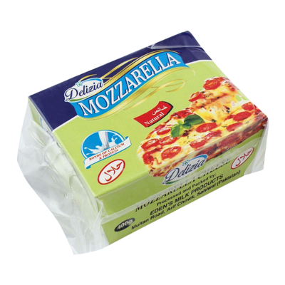 DELIZIA MOZZARELLA CHEESE400GM