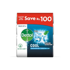 DETTOL SOAP 4PCS BUNDLE PACK 110GM COOL