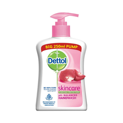 DETTOL HAND WASH SKINCARE PUMP 245ML