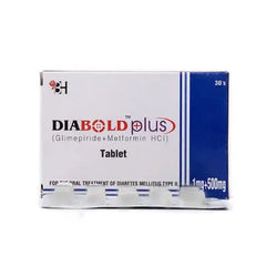 DIABOLD TAB PLUS 1/500MG