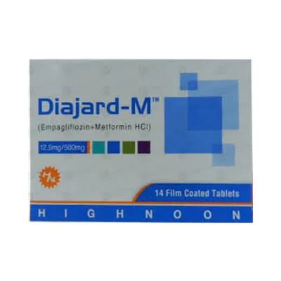 DIAJARD TAB M 12.5/500MG