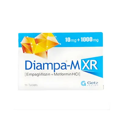 DIAMPA TAB M XR 10/1000MG
