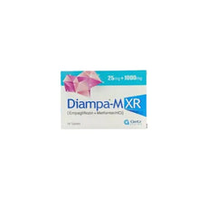 DIAMPA TAB M XR 25/1000MG