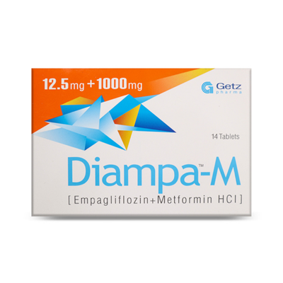 DIAMPA TAB M 12.5MG+1000MG