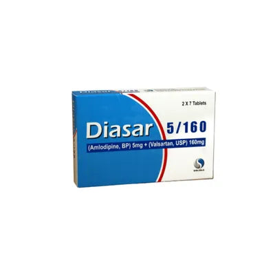 DIASAR TAB 5/160MG