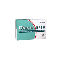 DIASAR TAB 5/80MG