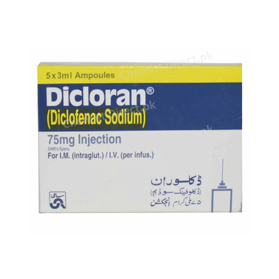 DICLORAN INJ 75MG IM/IG