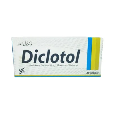 DICLOTOL TAB 50/200MCG