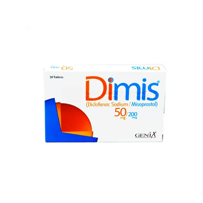DIMIS TAB 50/200MCG
