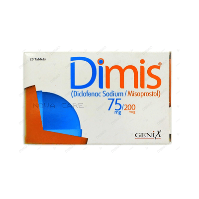 DIMIS TAB 75/200MCG