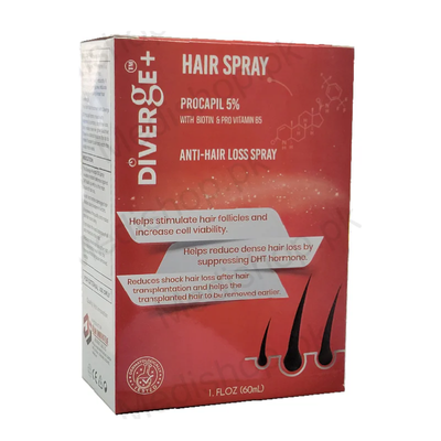 DIVERGE HAIR SPRAY 5% 60ML