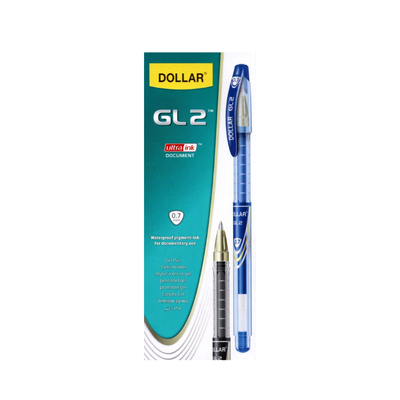 DOLLAR GEL PEN GREEN GL-2