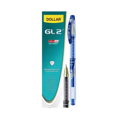DOLLAR GEL PEN RED GL-2