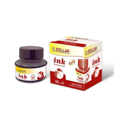 DOLLAR INK 30ML RED