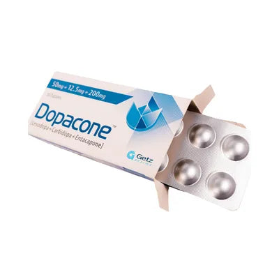 DOPACONE TAB 50/12.5/200MG
