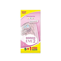 DORCO DISPOSABLE RAZORS FEMALE 5 PCS EVE2