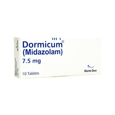 DORMICUM TAB 7.5MG******(RX)
