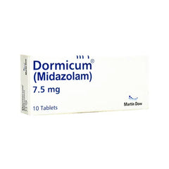 DORMICUM TAB 7.5MG******(RX)