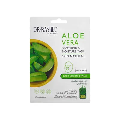 DR.RASHEL SOOTHING&MOISTURE MASK 25GM ALOE VERA