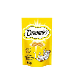 DREAMIES CAT FOOD 60GM DELICIOUS CHEESE