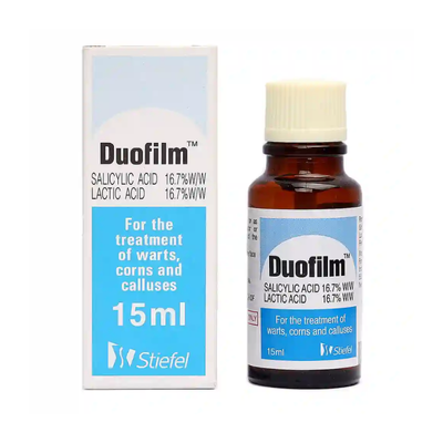 DUOFILM LOTION 16.7/16.7%WW 15ML