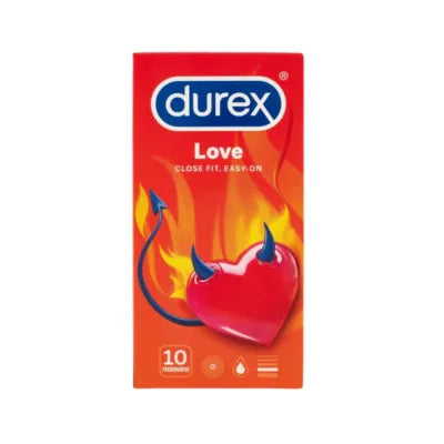 DUREX CONDUM 10 PCS LOVE CLOSE FIT