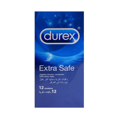 DUREX CONDUM 12 PCS EXTRA SAFE