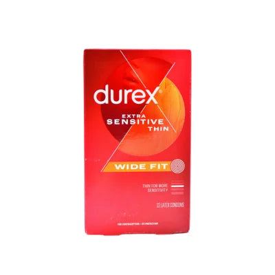 DUREX CONDUM 12 PCS EXTRA SENSITIVE THIN