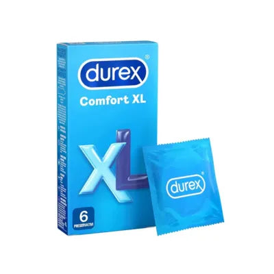 DUREX CONDUM 6PCS COMFORT XL