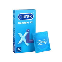 DUREX CONDUM 6PCS COMFORT XL