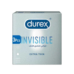 DUREX CONDUM 3 PCS INVISIBLE