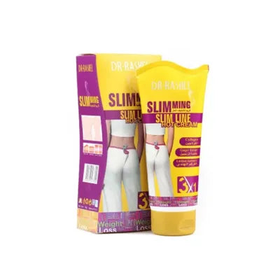 Dr. Rashel Hot Slimming Cream with Indian Turmeric for Targeted Fat Reduction Firming 150g