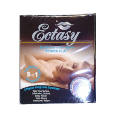 ECTASY CONDOM 3PCS