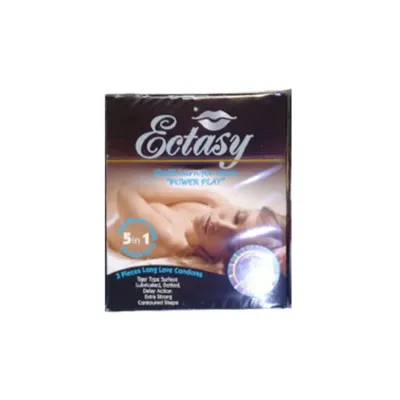 ECTASY CONDOM 3PCS