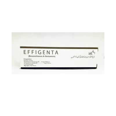 EFFIGENTA CREAM 0.05%WW/0.1%WW 15GM