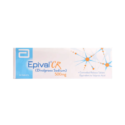 EPIVAL TAB CR 500MG******(RX)