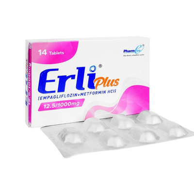 ERLI TAB PLUS 12.5/850MG