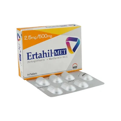 ERTAHIL TAB MET 2.5 500MG