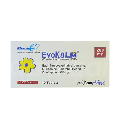 EVOKALM TAB 200MG