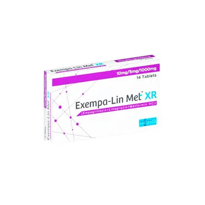 EXEMPA LIN MET TAB XR 10 5 1000MG
