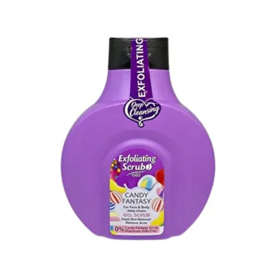 EXFOLIATING GEL SCRUB 500ML CANDY FANTASY