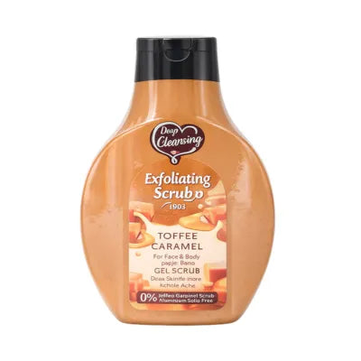 EXFOLIATING GEL SCRUB 500ML TOFFEE CARAMEL