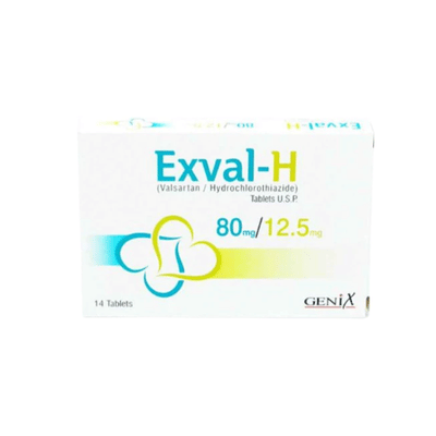 EXVAL TAB H 80/12.5MG